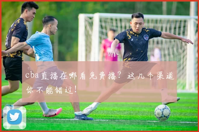 cba直播在哪看免费播?这几个渠道你不能错过!