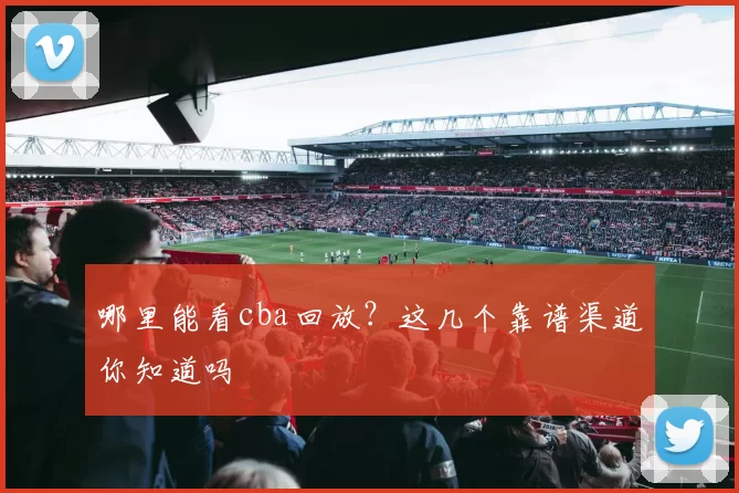 哪里能看cba回放？这几个靠谱渠道你知道吗